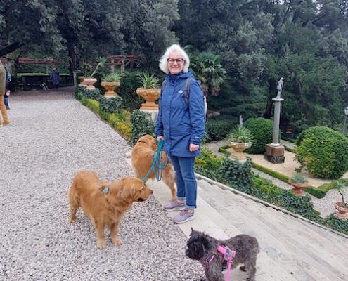 Tenuta Primero_Ulli mit Pepa und Penny