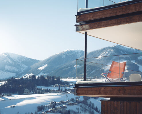 Appartements mit Hund in Schladming: Aussicht vom Logenplatz aus