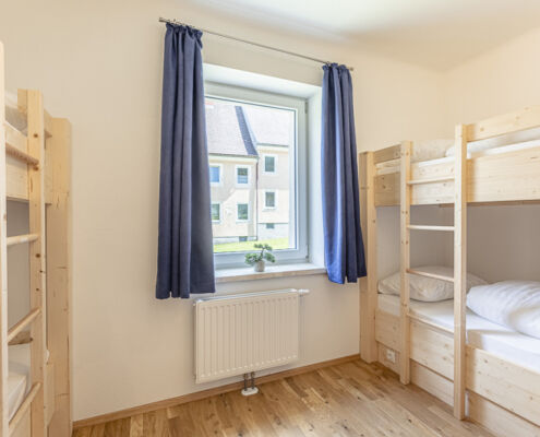 Ferienwohnung 5 Personen Erzberg Alpin Resort mit Hund Eisenerz Stockbetten