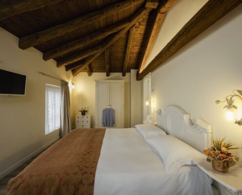 Urlaub mit Hund Friaul Castello di Spessa Doppelzimmer