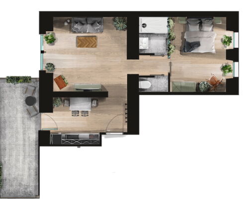 Apartment Balcony