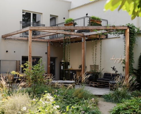 Urlaub mit Hund Apartments Wien Gartendschungel