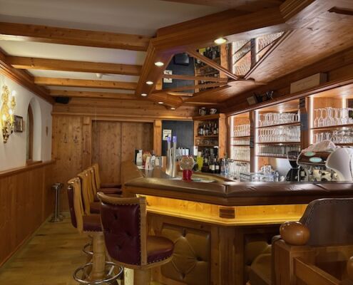 Urlaub mit Hund_Tirol_Hotel Bergfrieden Fiss_Bar