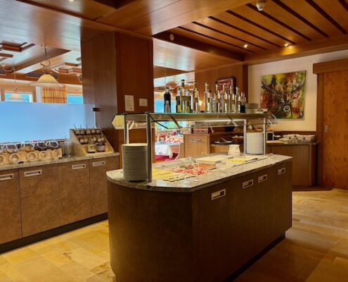 Urlaub mit Hund_Tirol_Hotel Bergfrieden Fiss_Frühstücksbuffet