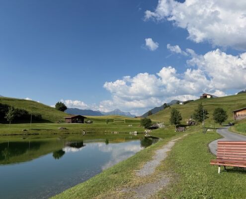 Urlaub mit Hund_Tirol_Hotel Bergfrieden Fiss_Wolfsee