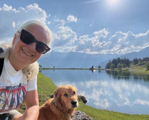 Urlaub mit Hund_Tirol_Hotel Bergfrieden Fiss_gemeinsam geniessen
