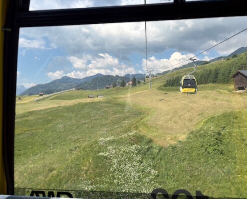Urlaub mit Hund_Tirol_Hotel Bergfrieden Fiss_schöner Ausblick von der Sonnenbahn