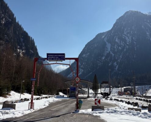 Urlaub mit Hund_Österreich_von Salzburg nach Kärnten_Tauernschleuse