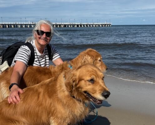 schweden-mit-hund-reisebericht-gdynia-strand sopot dream team